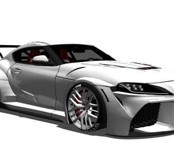 超精细汽车模型 丰田 Toyota GR Supra